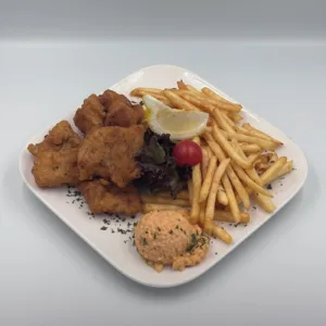 Kibbeling menu