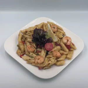 Pasta met garnalen